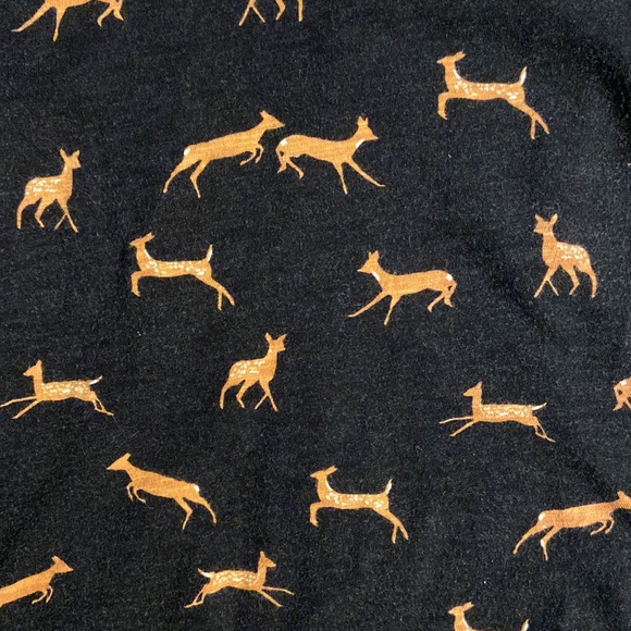 Anthropologie Maeve Audra Deer 🦌  Print Top - Picture 5 of 6